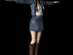 girl 3D Model