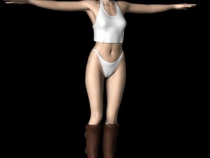 girl 3D मॉडल
