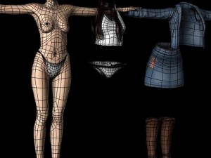girl 3D मॉडल
