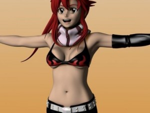 yoko 3D Model