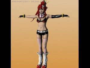 yoko 3D Model