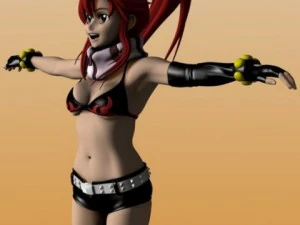yoko 3D Model