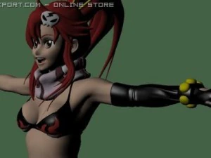 yoko 3D Model