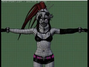 yoko 3D Model
