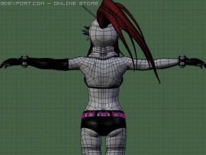 yoko 3D Model
