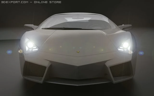 lamborghini reventon 3D Model .c4d .max .obj .3ds .fbx .stl .blend