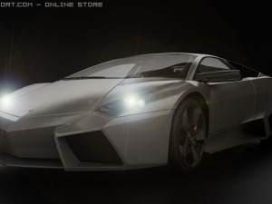 lamborghini reventon 3D 模型