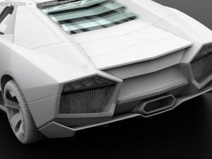 lamborghini reventon 3D 模型
