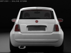 fiat 500 3D Модель