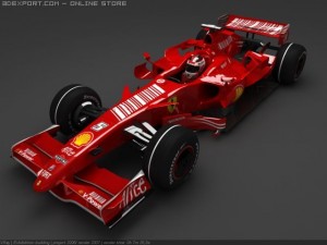 ferrari f 2007 3D-Modell