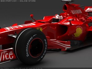 ferrari f 2007 3D-Modell