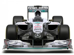 mercedes gp f1 3D Model
