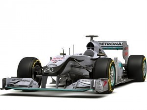 mercedes gp f1 3D Model