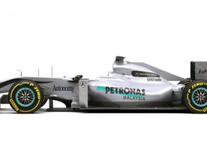 mercedes gp f1 3D Model