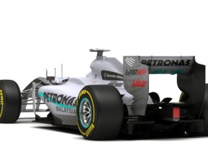 mercedes gp f1 3D Model