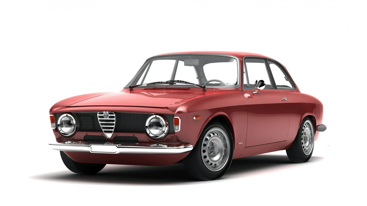 alfa romeo gta 65 3D Model .c4d .max .obj .3ds .fbx .stl .blend 