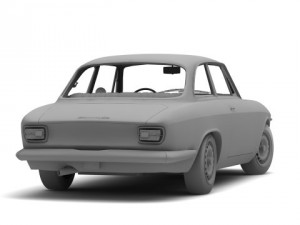 alfa romeo gta 65 Modèle 3D