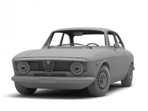 alfa romeo gta 65 Modèle 3D