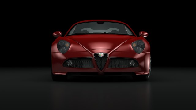 alfa romeo 8c competizione Modelo 3D .c4d .max .obj .3ds .fbx .stl .blend 