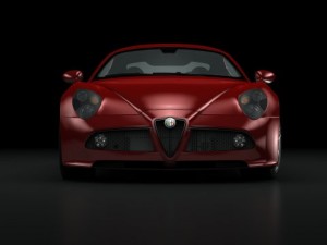 alfa romeo 8c competizione 3D Модель