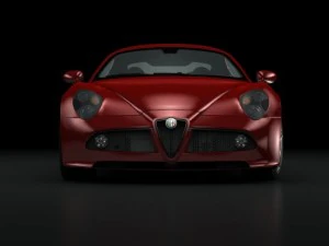 alfa romeo 8c yarışması 3D Model