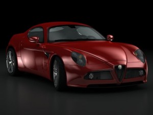 alfa romeo 8c competizione Modelo 3D