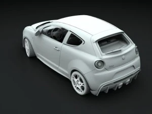 alfa romeo mito gta 09 3D Model