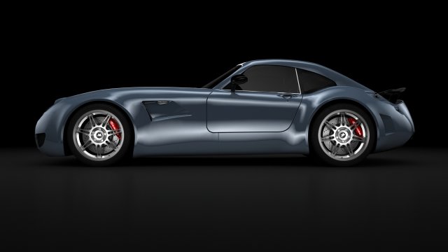 wiesmann gtmf5 2010 3D Модель .c4d .max .obj .3ds .fbx .stl .blend 