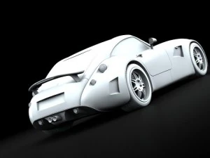Wiesmann gtmf5 2010 3D Model