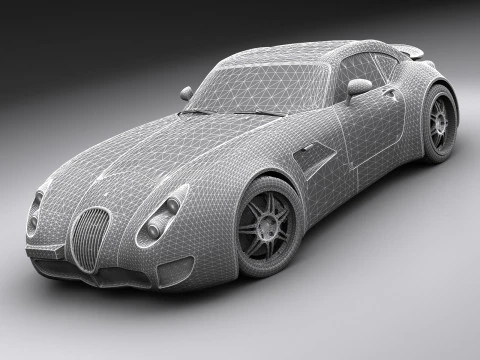 Wiesmann gtmf5 2010 3D Model