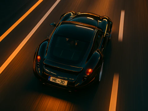 Wiesmann gtmf5 2010 3D Model