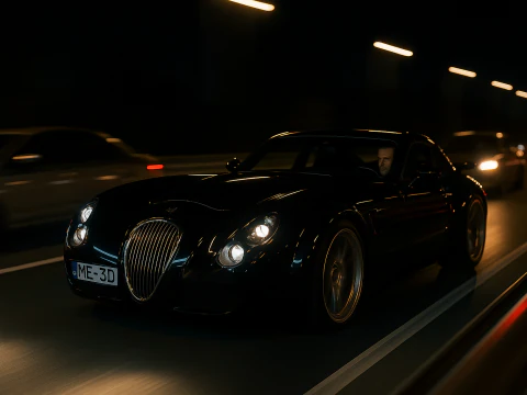 Wiesmann gtmf5 2010 3D Model