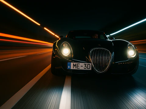 Wiesmann gtmf5 2010 3D Model