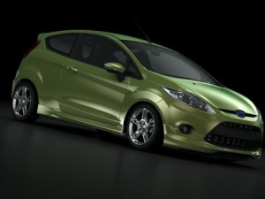 ford fiesta zetec 09 3D Модель