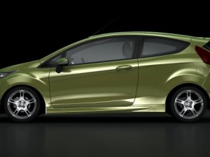 ford fiesta zetec 09 3D Modell