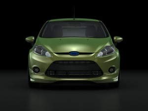 ford fiesta zetec 09 3D Modell