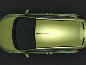 ford fiesta zetec 09 3D Model