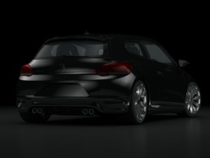vw scirocco gt 20 tsi 2009 3D 模型