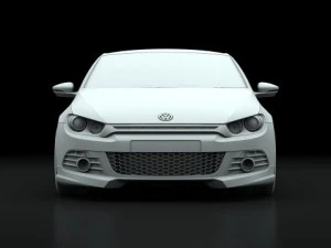 vw scirocco gt 20 tsi 2009 3D Model