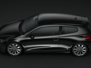 vw scirocco gt 20 tsi 2009 3D Model
