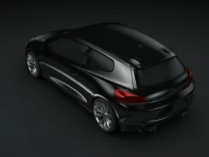vw scirocco gt 20 tsi 2009 3D Model