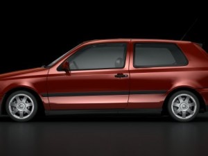 vw golf gti vr6 1998 3D 모델