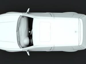 golf r32 2003 3D Model