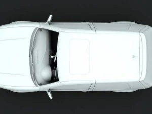 golf r32 2003 3D Model