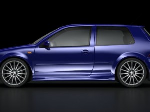 golf r32 2003 3D Model