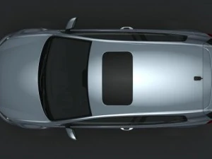 vw golf 6 gti 2010 3D Model