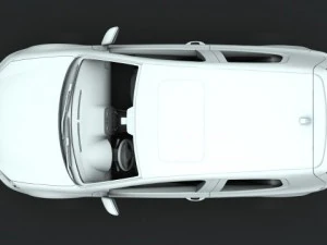 vw golf 6 gti 2010 3D Model