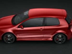 vw golf gti 2006 3D मॉडल