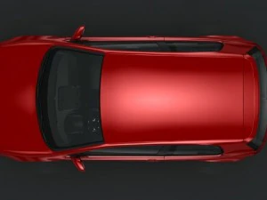 vw golf gti 2006 3D Model