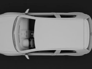 vw golf gti 2006 3D Model